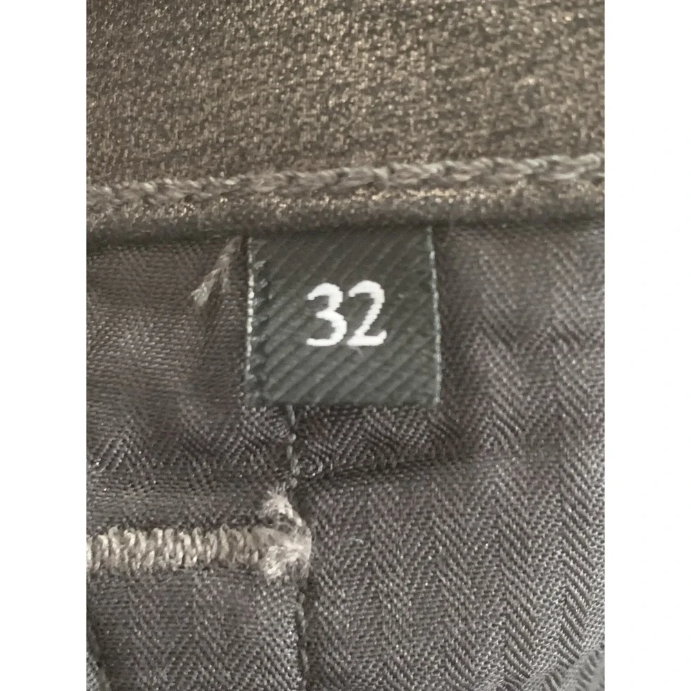 NWT 7 For All Mankind Women's Highwaist Ankle Gwenevere Jean Black 32 x 26